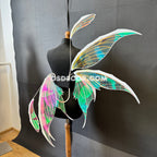 Pink Green Yellow Fairy Wings