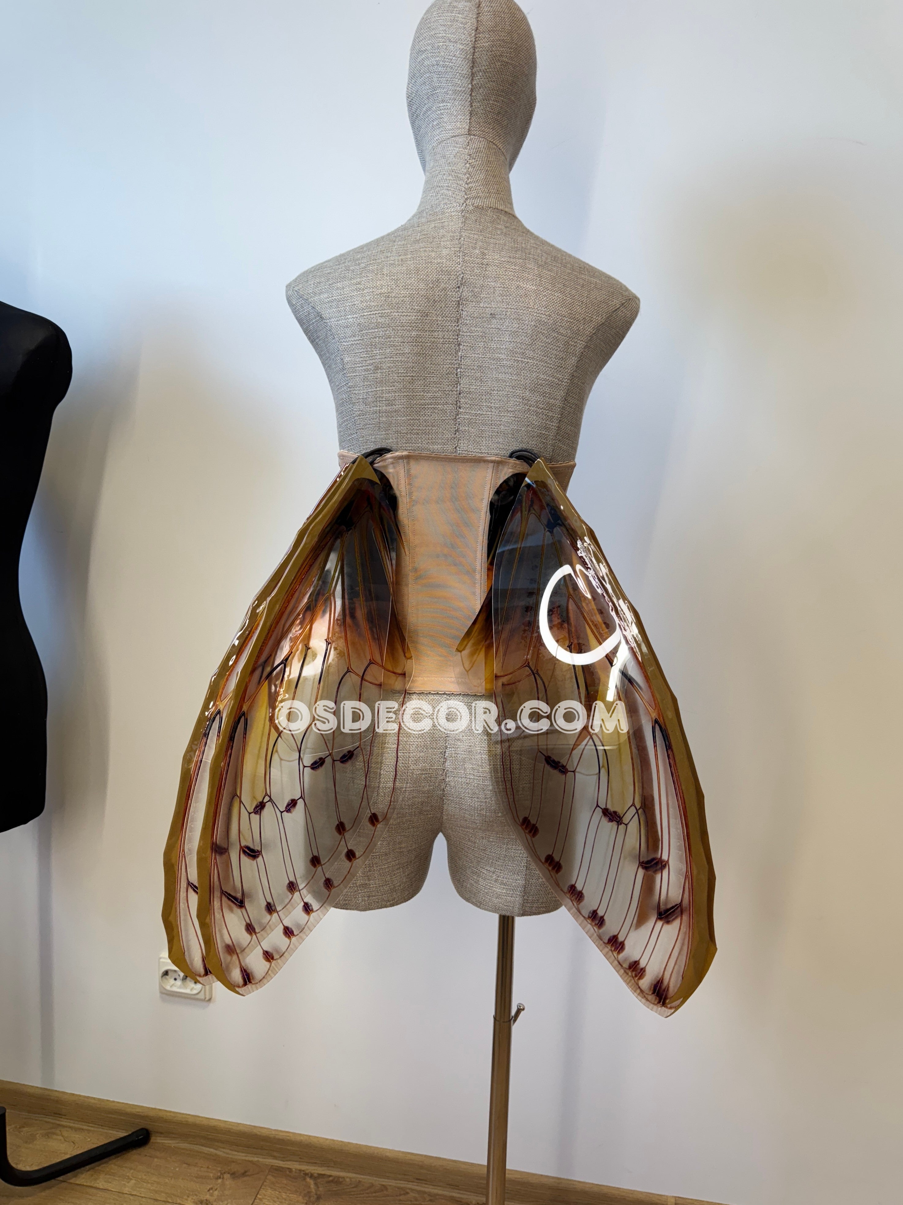 Brown Cicada Fairy Wings