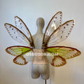 Green Cicada Fairy Wings
