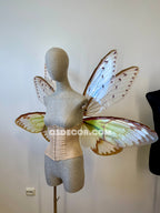 Green Cicada Fairy Wings