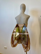 Green Cicada Fairy Wings