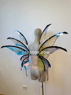 Blue Purple Fairy Wings