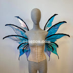 Blue Purple Fairy Wings
