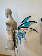 Blue Purple Fairy Wings