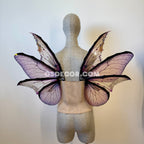 Pale Pink Butterfly Fairy Wings