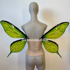 Green Leaves Fairy Wings