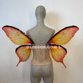 Orange Butterfly Fairy Wings