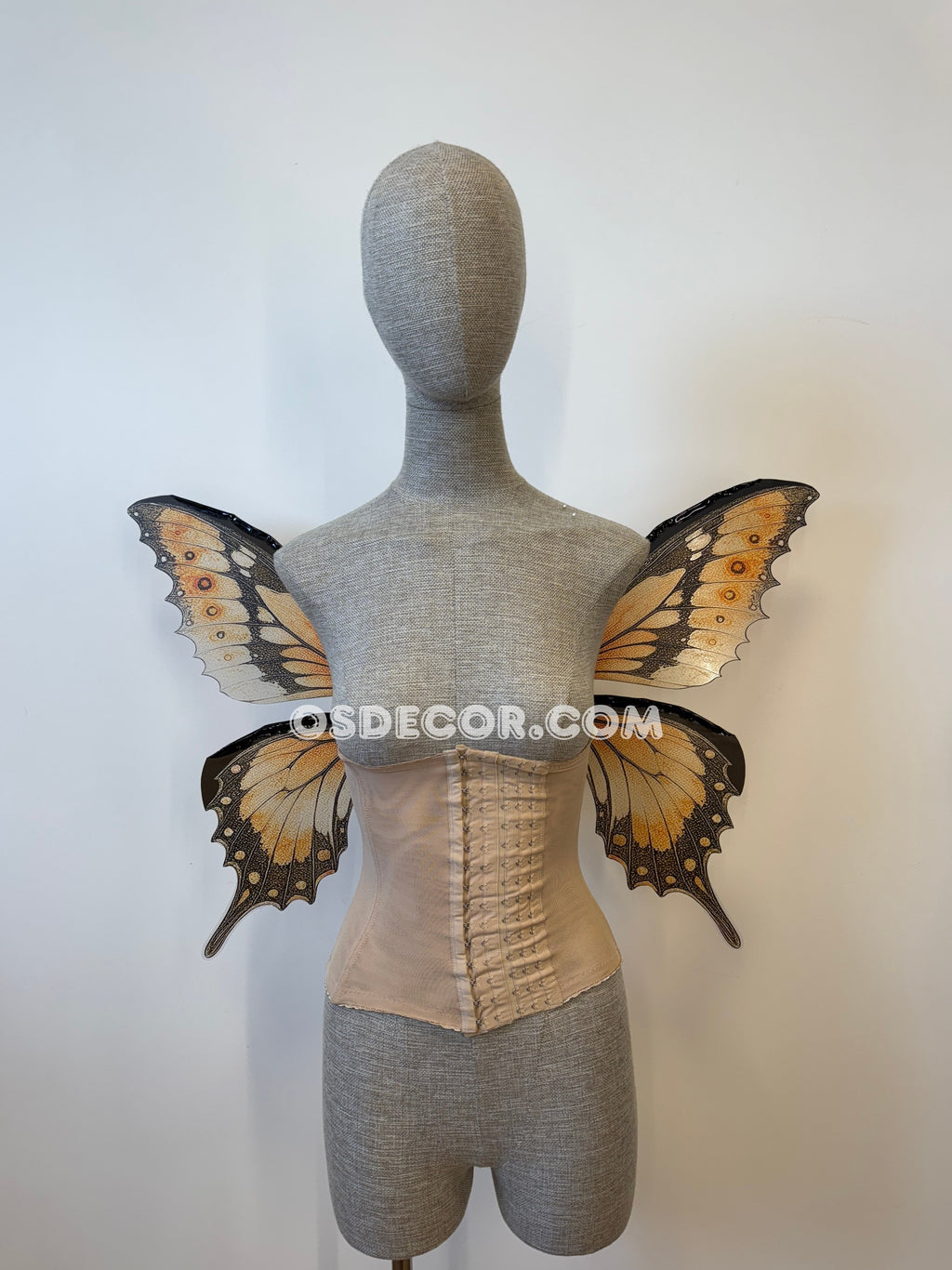 Orange Swallowtail Butterfly Fairy Wings