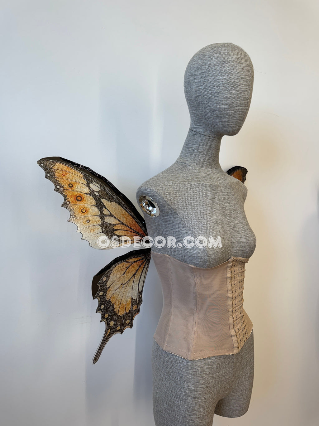 Orange Swallowtail Butterfly Fairy Wings