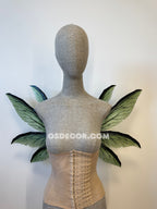 Green Leaves Fairy Wings