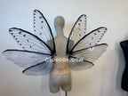Transparent Grey Cicada Fairy Wings