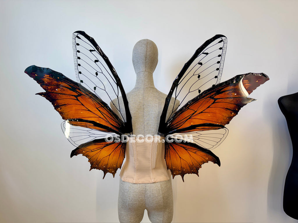 Red Butterfly Fairy Wings