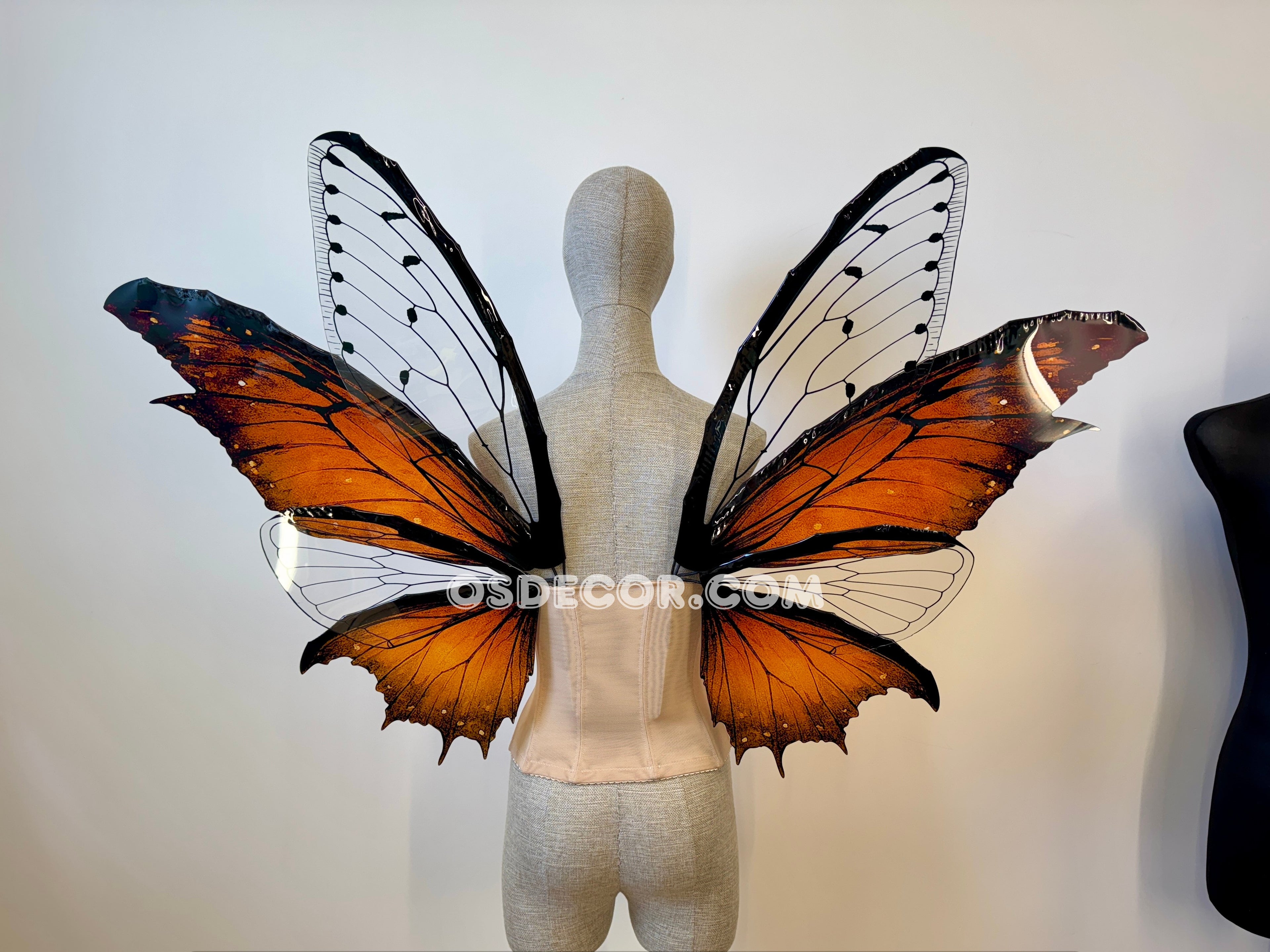 Red Butterfly Fairy Wings