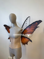 Red Butterfly Fairy Wings