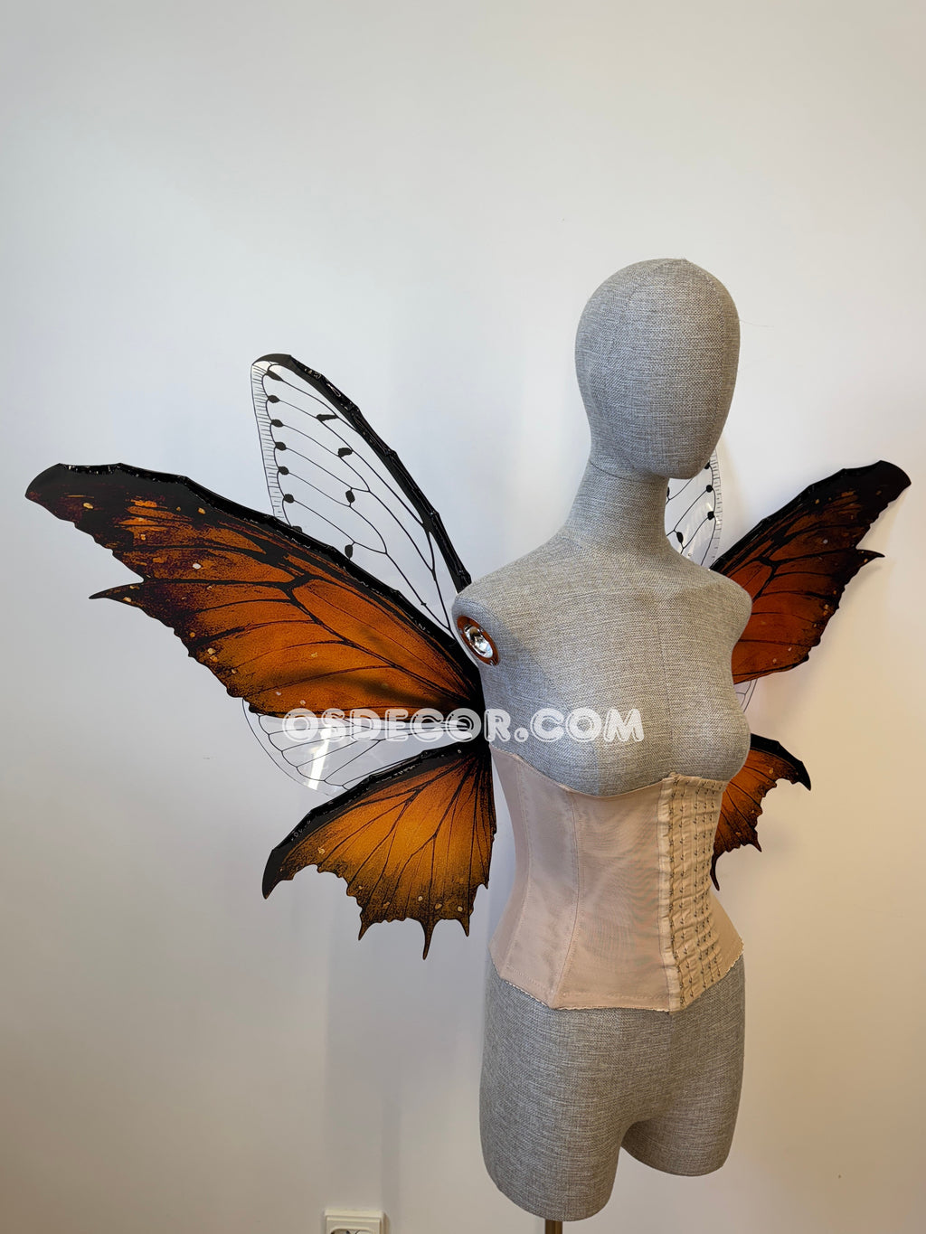 Red Butterfly Fairy Wings