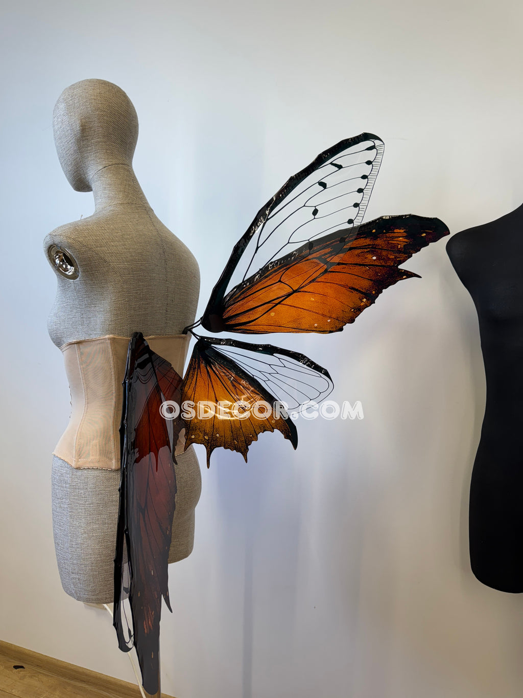 Red Butterfly Fairy Wings