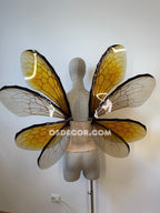 Yellow Bee Fairy Wings