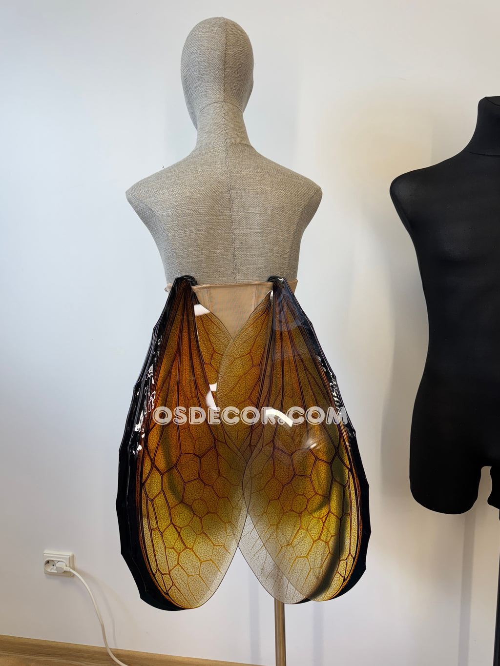 Yellow Bee Fairy Wings