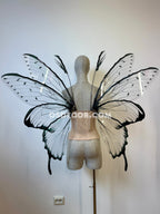 Transparent Black Fairy Wings