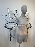 Transparent Black Fairy Wings
