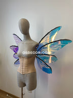 Blue Purple Dragonfly Fairy Wings
