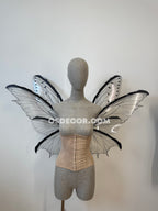 Transparent Black Fairy Wings
