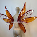 Orange Red Brown Leaves Fairy Wings