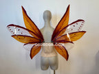 Orange Red Brown Leaves Fairy Wings