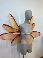 Orange Red Brown Fairy Wings
