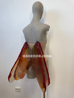 Orange Red Brown Fairy Wings