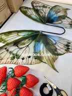 Green Leaves Fairy Wings