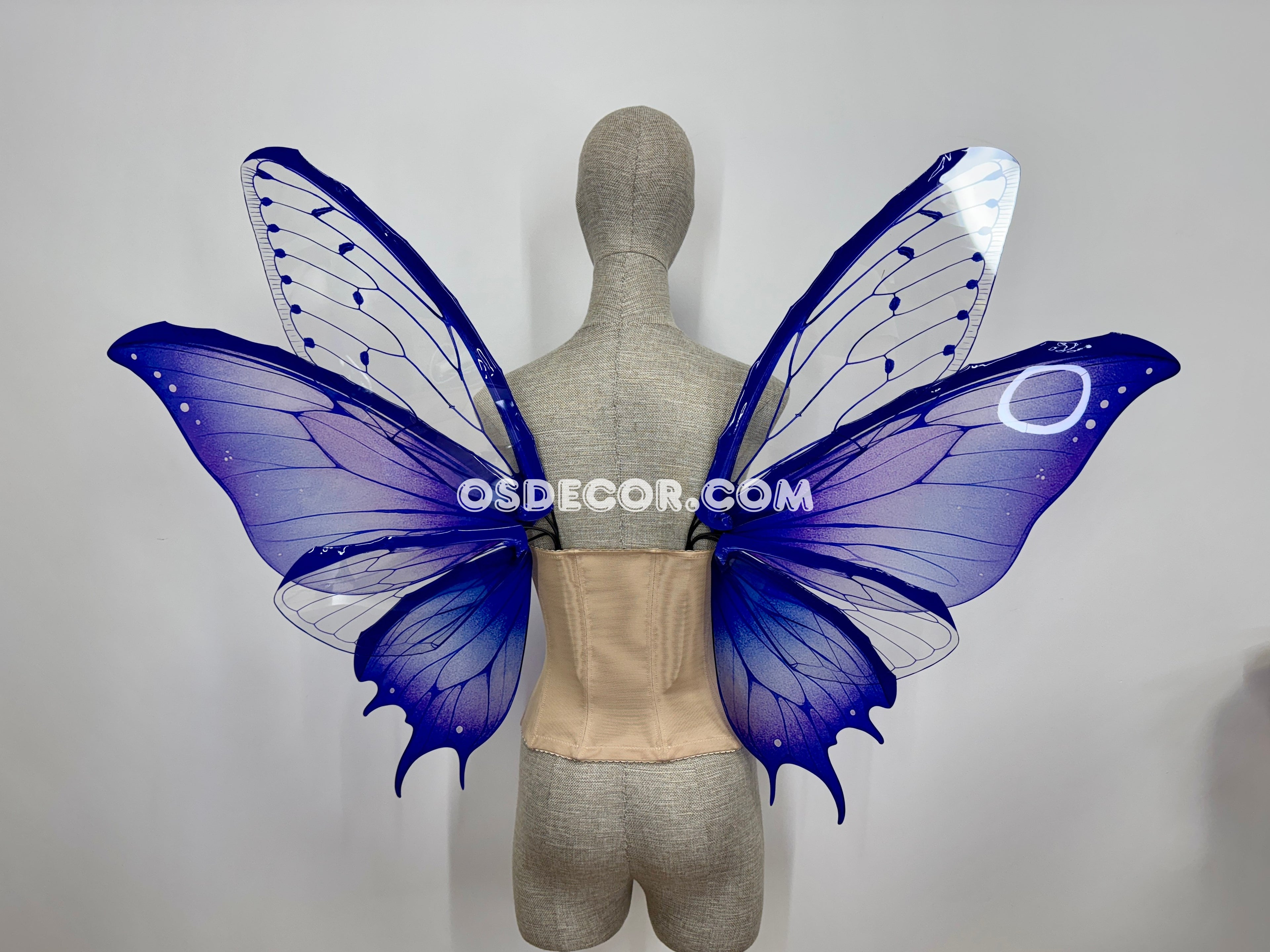Purple Butterfly Fairy Wings