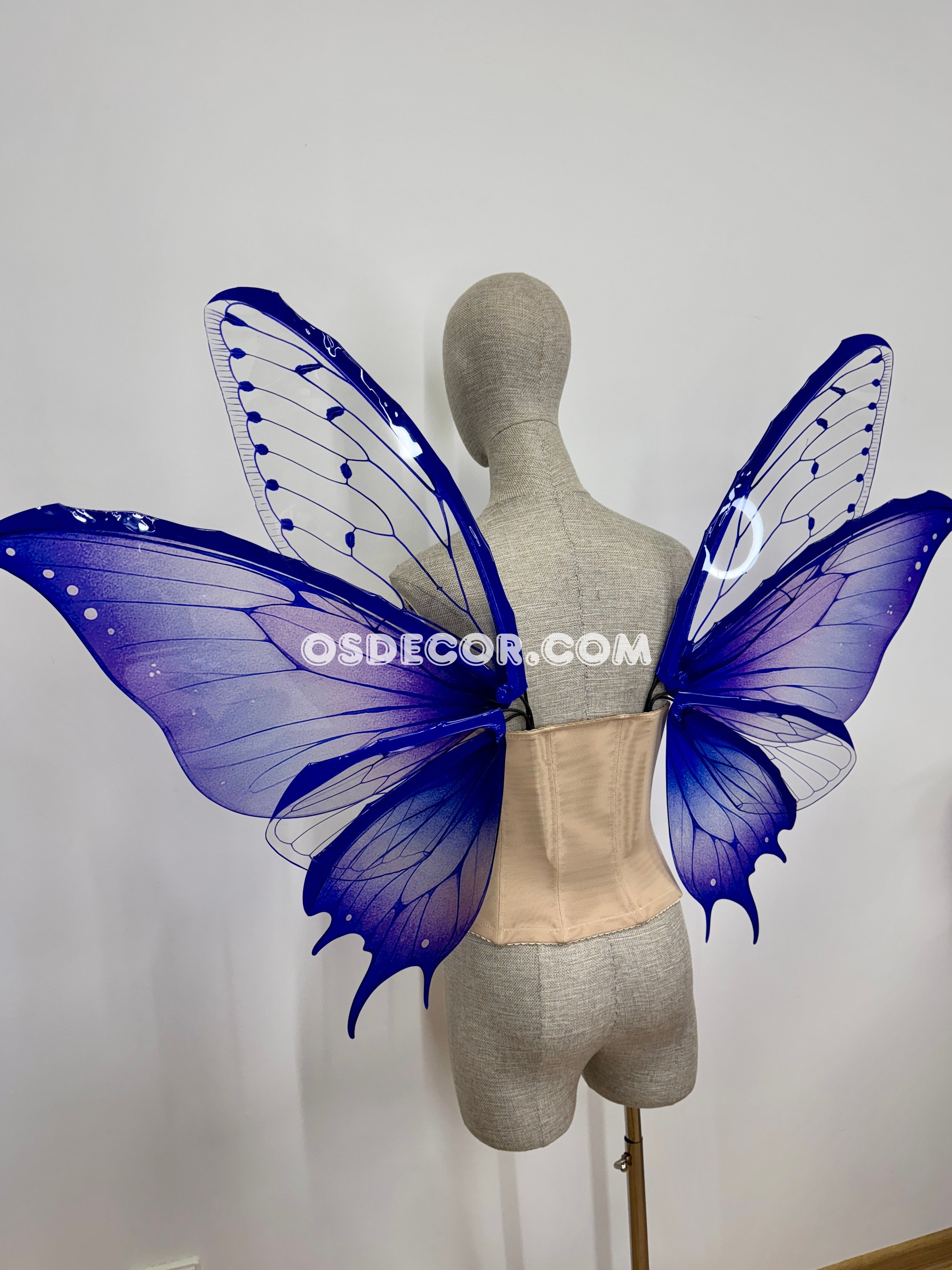 Purple Butterfly Fairy Wings