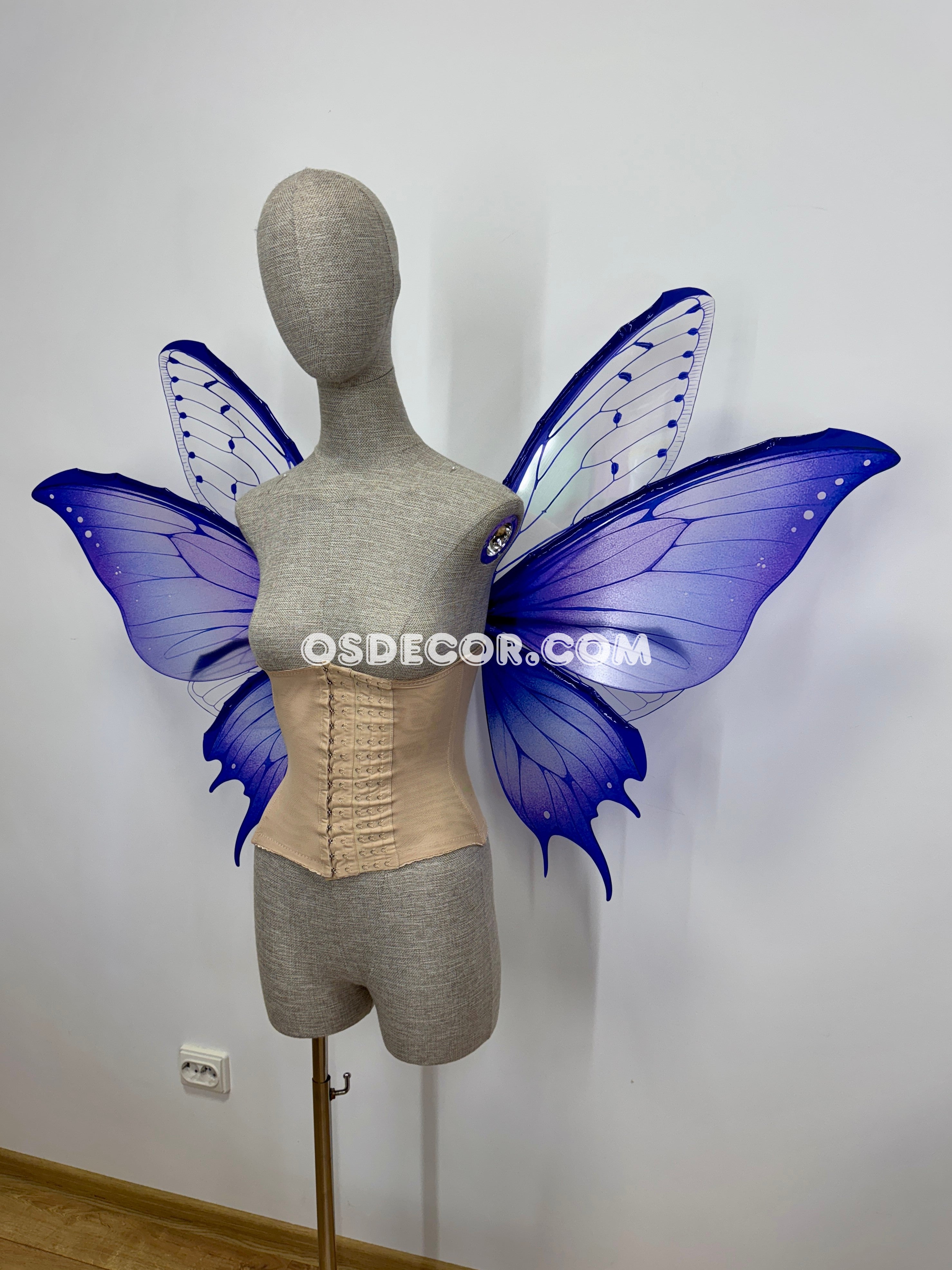 Purple Butterfly Fairy Wings