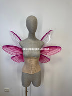 Pink Butterfly Fairy Elf Wings
