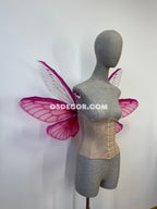 Pink Butterfly Fairy Elf Wings