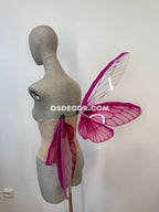 Pink Butterfly Fairy Elf Wings