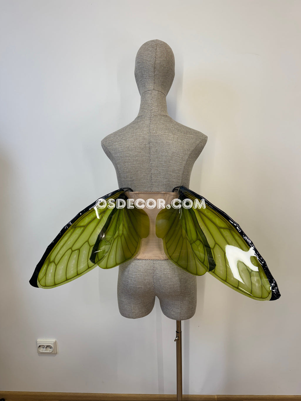 Green Butterfly Fairy Elf Wings