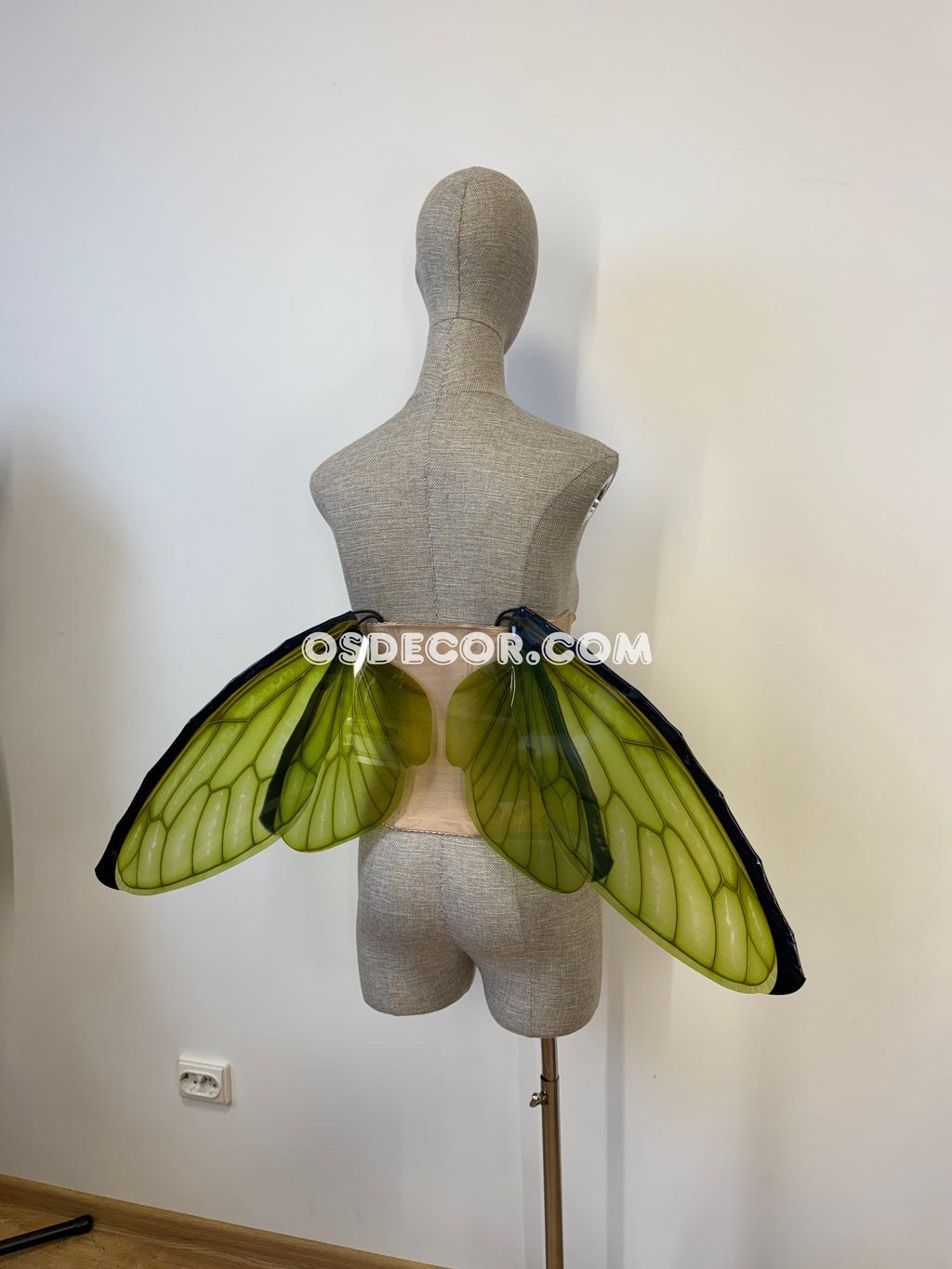 Green Butterfly Fairy Elf Wings