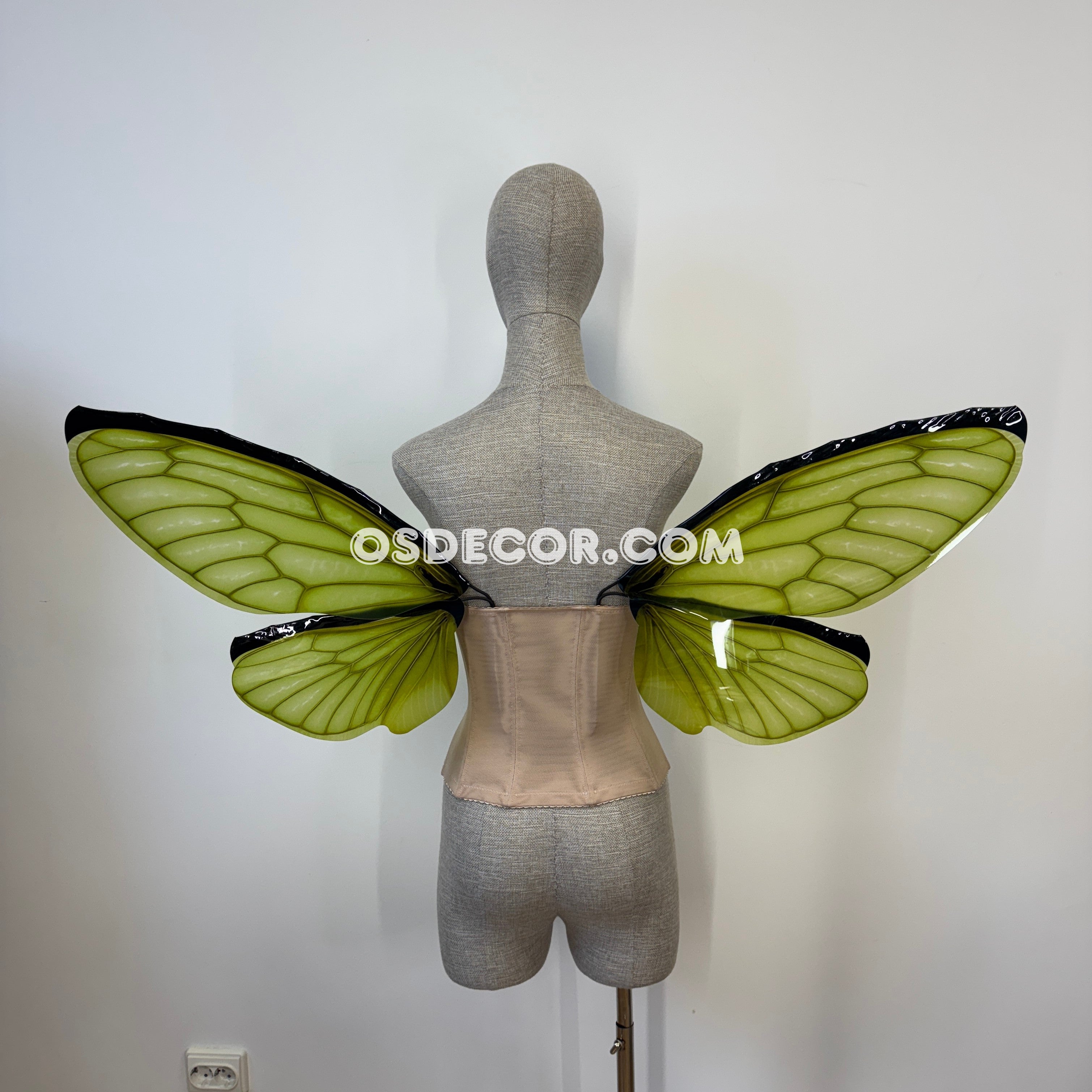 Green Butterfly Fairy Elf Wings