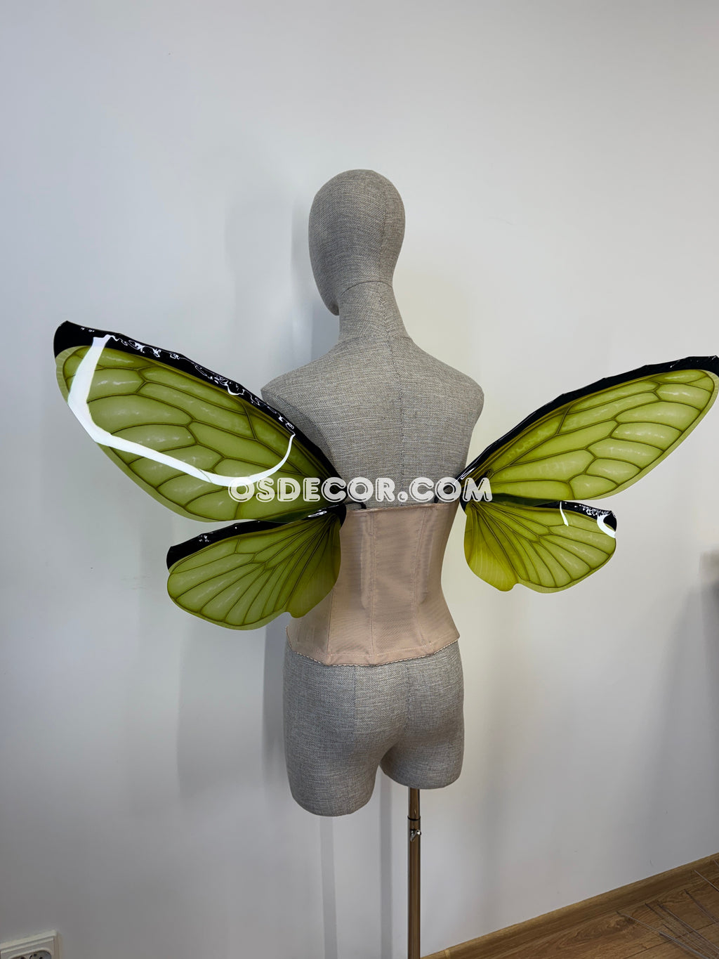 Green Butterfly Fairy Elf Wings