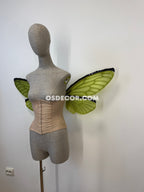 Green Butterfly Fairy Elf Wings