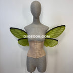 Green Butterfly Fairy Elf Wings