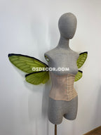 Green Butterfly Fairy Elf Wings