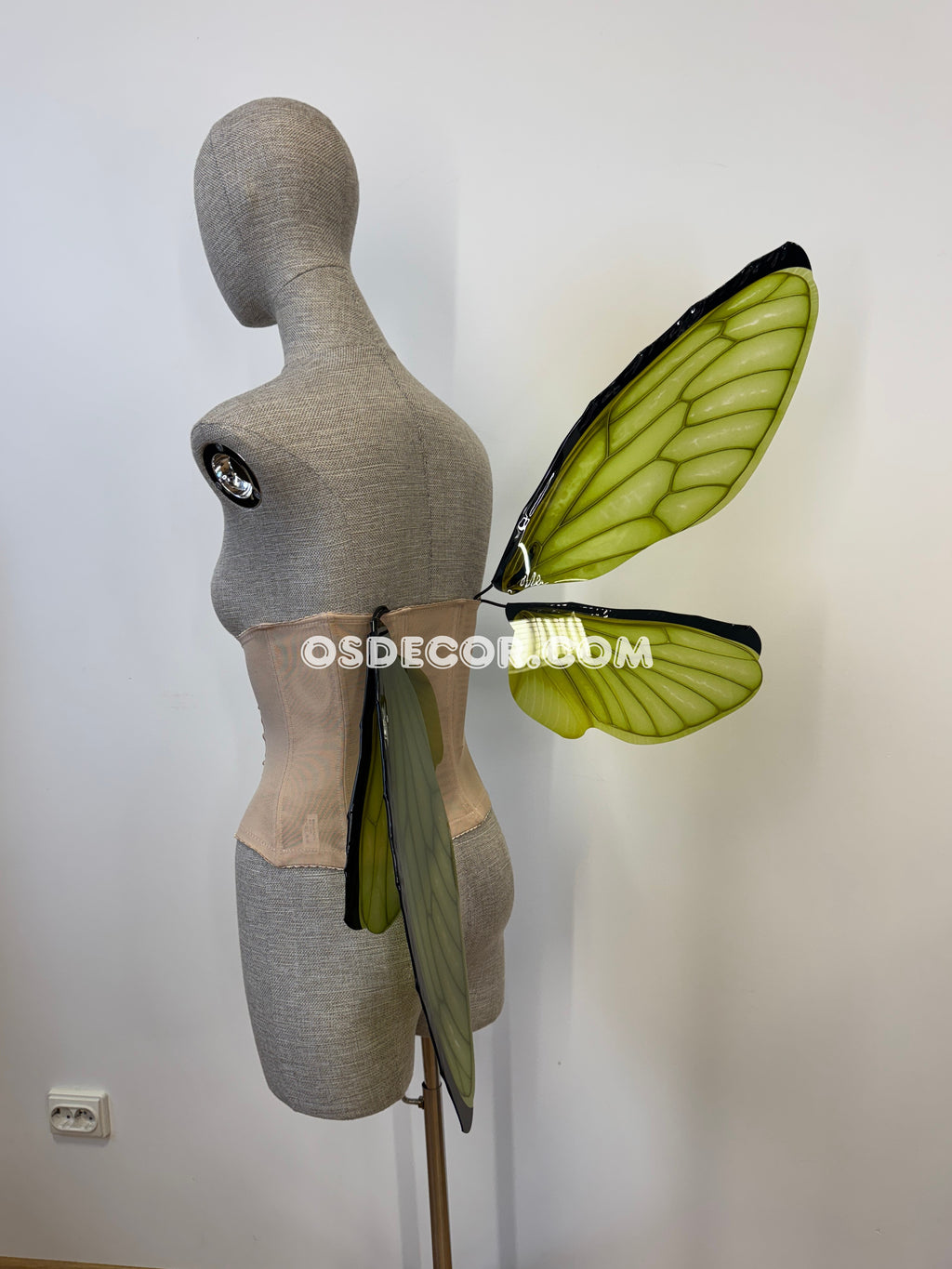 Green Butterfly Fairy Elf Wings