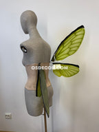 Green Butterfly Fairy Elf Wings