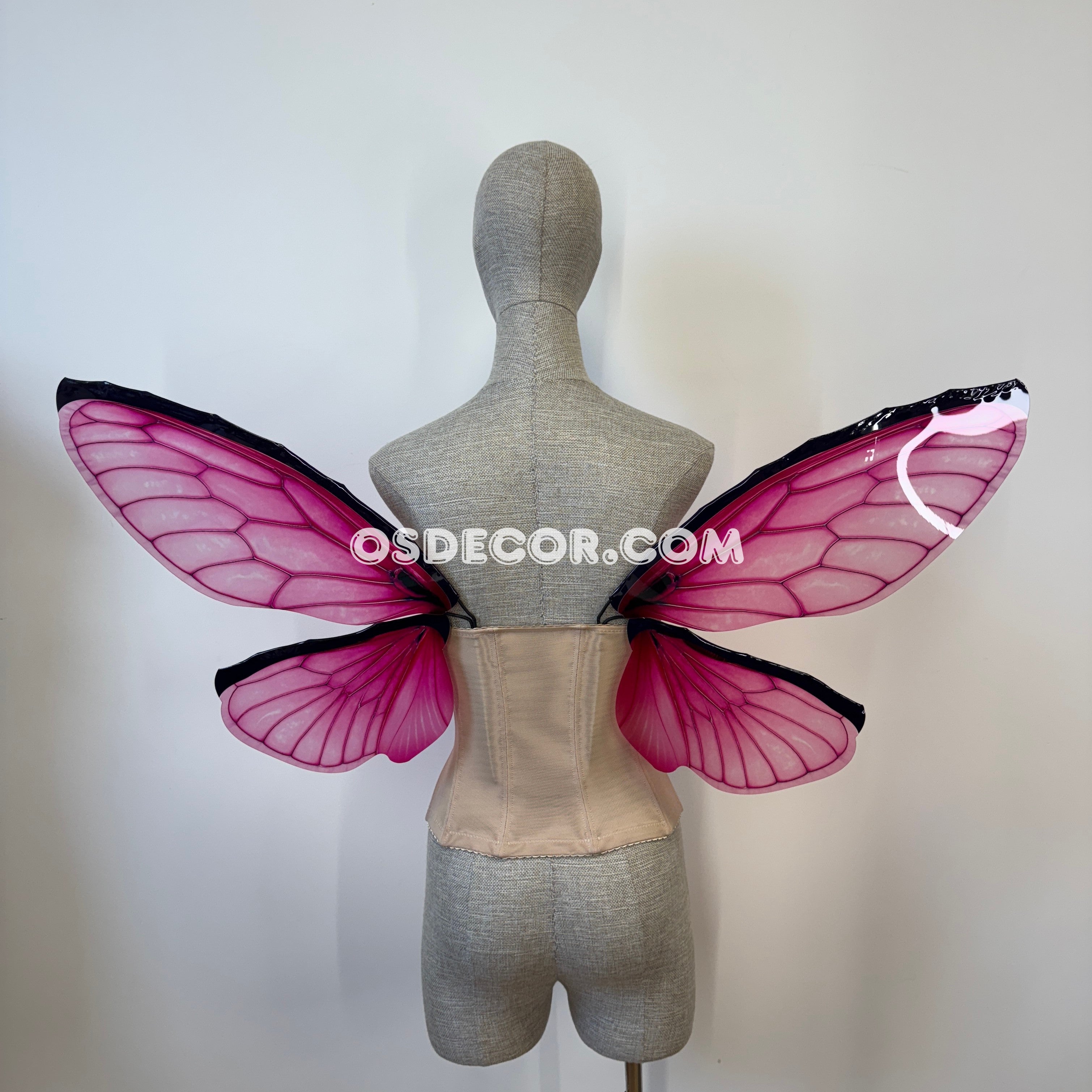 Pink Butterfly Fairy Elf Wings