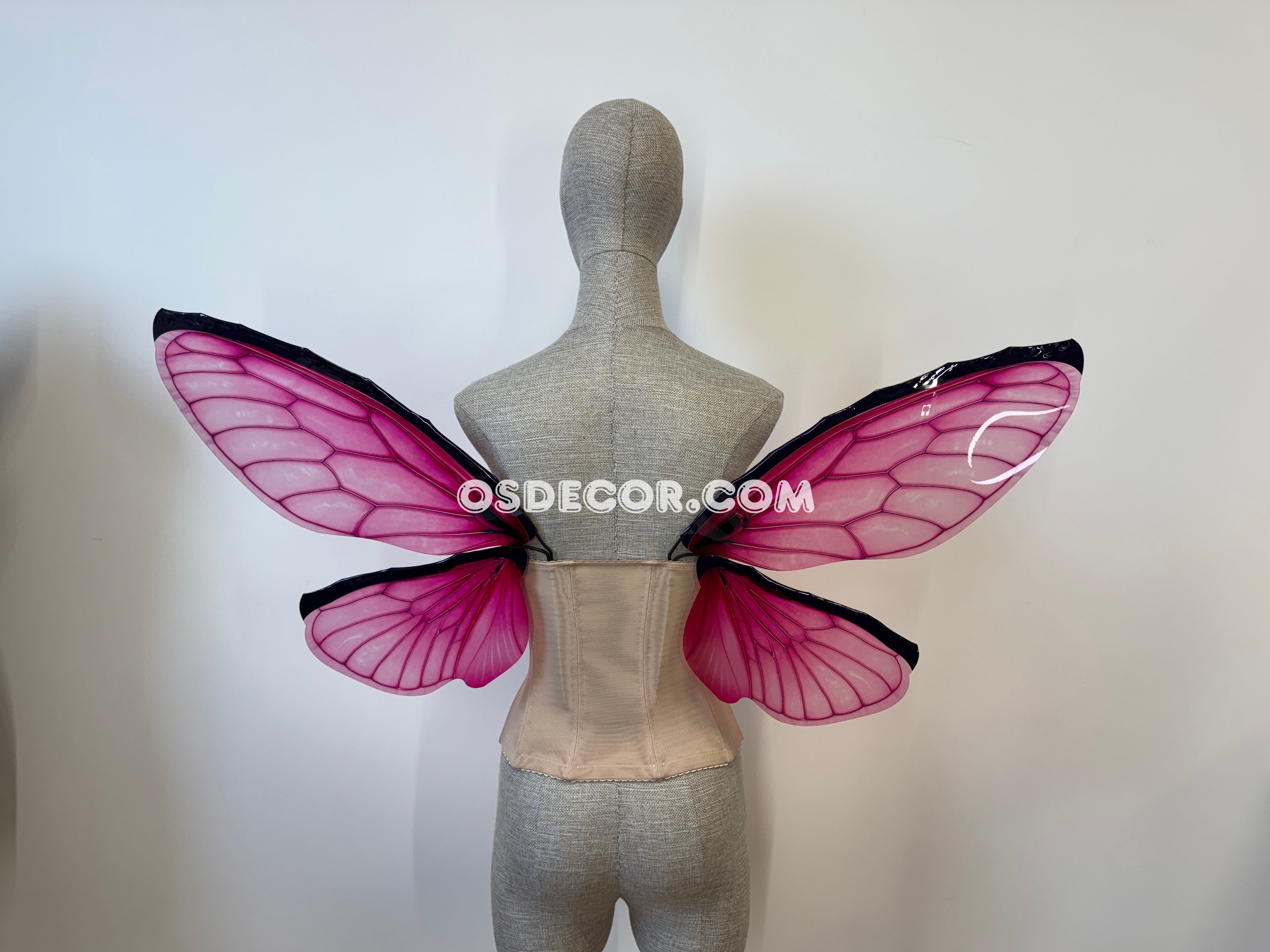 Pink Butterfly Fairy Elf Wings