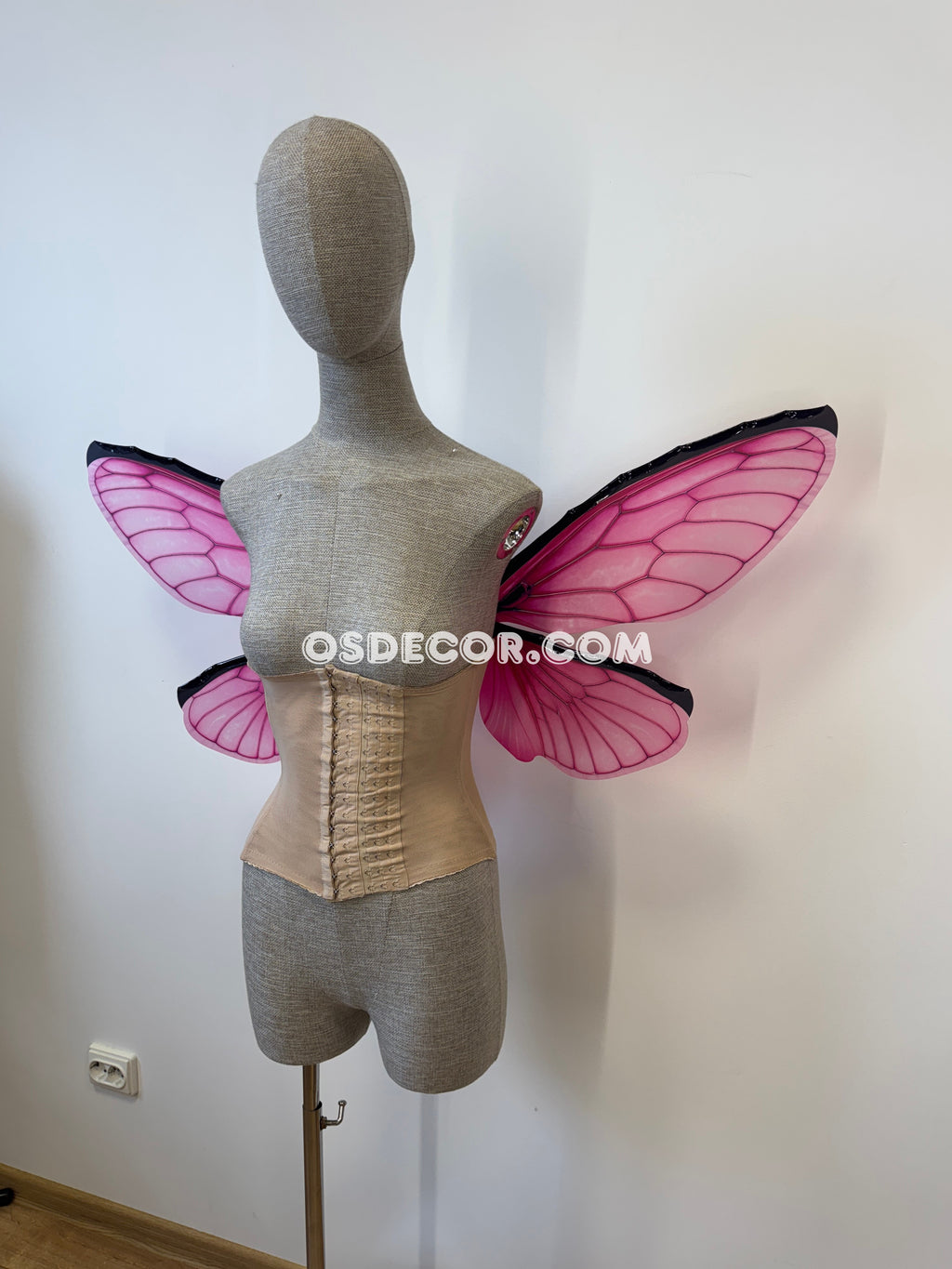 Pink Butterfly Fairy Elf Wings