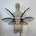 Grey Butterfly Fairy Elf Wings